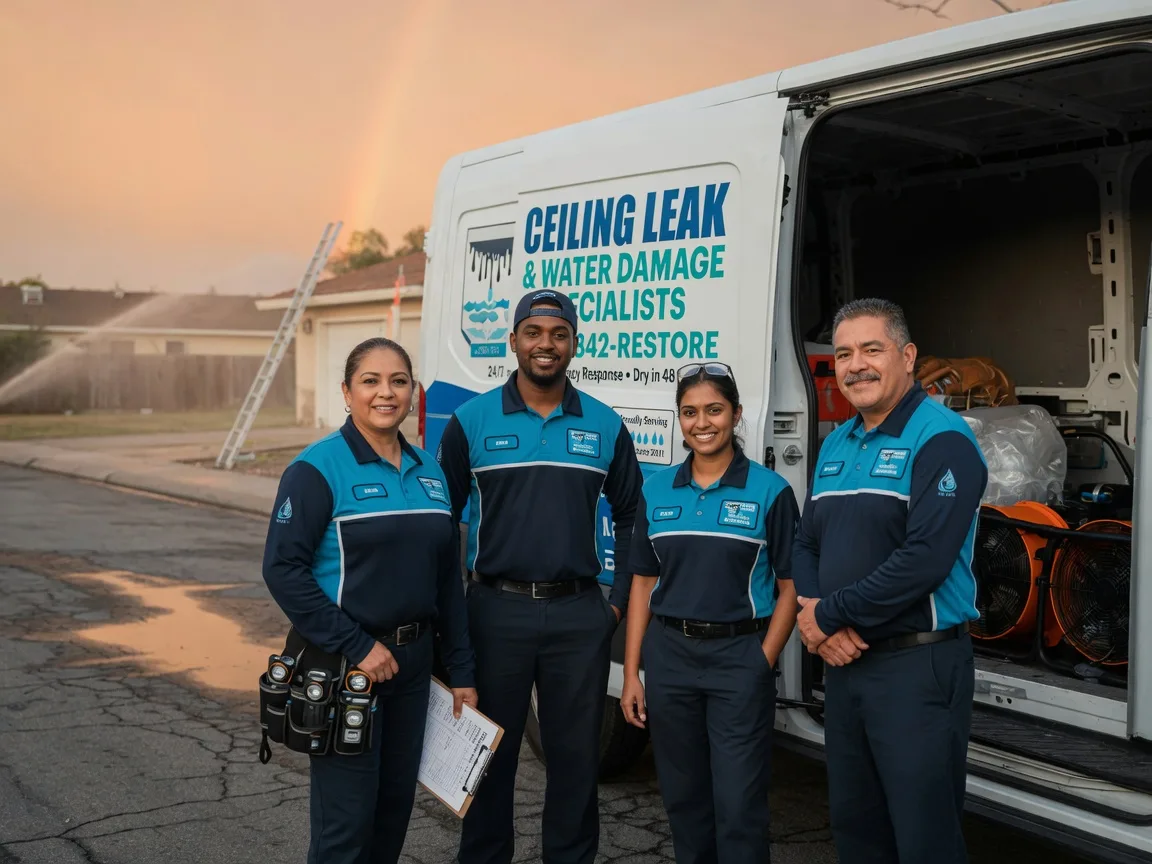 Ceiling Leak Cleanup company in West Harrison, NY