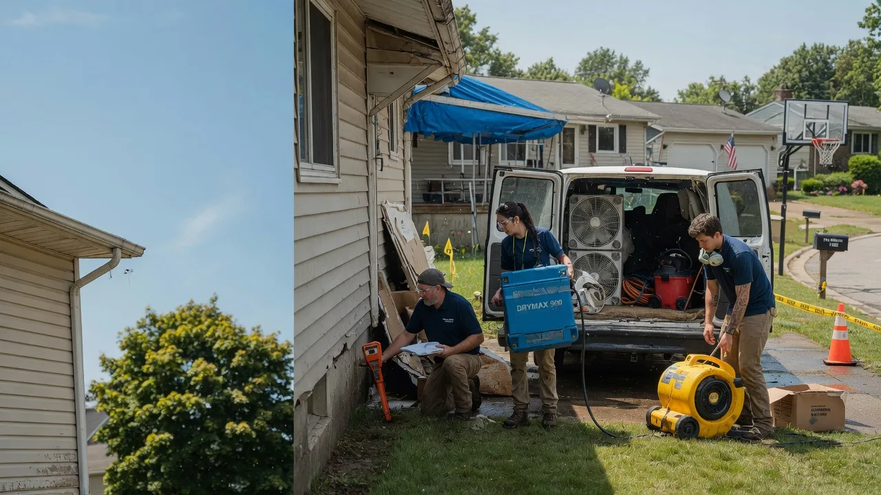 Ceiling Leak Cleanup in West Harrison, NY near me